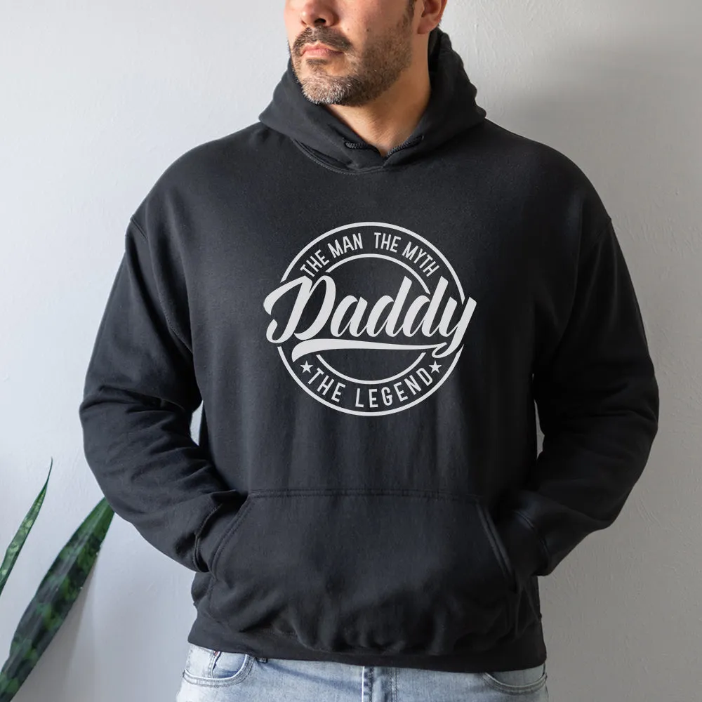 Daddy Man Myth Legend Hoodie dad jeans best price