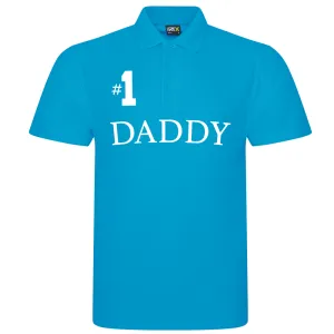 Daddy Number 1 Classic Original Polo fathers day sale outfits