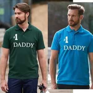 Daddy Number 1 Classic Original Polo fathers day sale outfits