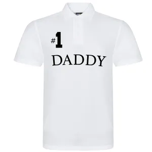 Daddy Number 1 Classic Original Polo fathers day sale outfits