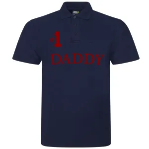 Daddy Number 1 Classic Original Polo fathers day sale outfits