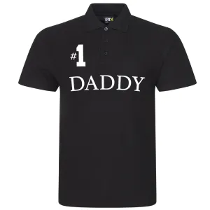 Daddy Number 1 Classic Original Polo fathers day sale outfits