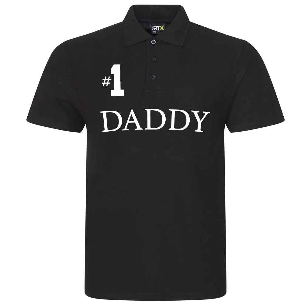 Daddy Number 1 Classic Original Polo fathers day sale outfits
