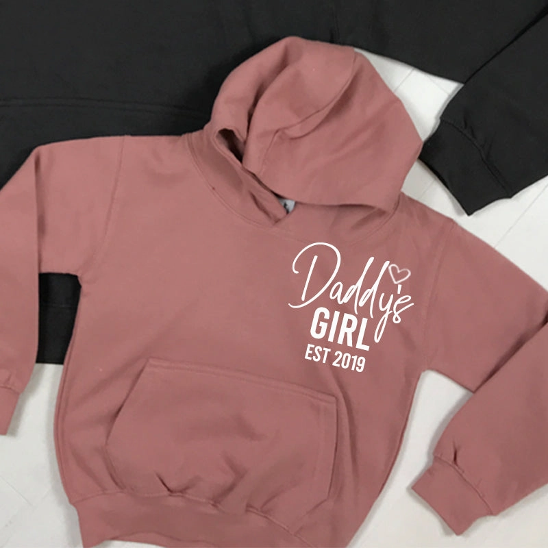 Daddy & Daddy's Girl Established Matching Hoodies (MRK X)