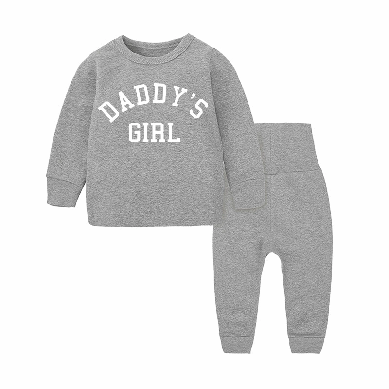 Daddy & Daddy's Girl London Lounge Set Heather Grey (MRK X)