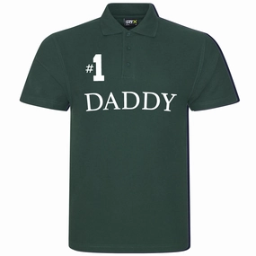 Daddy Number 1 Classic Original Polo mens dad clothes online