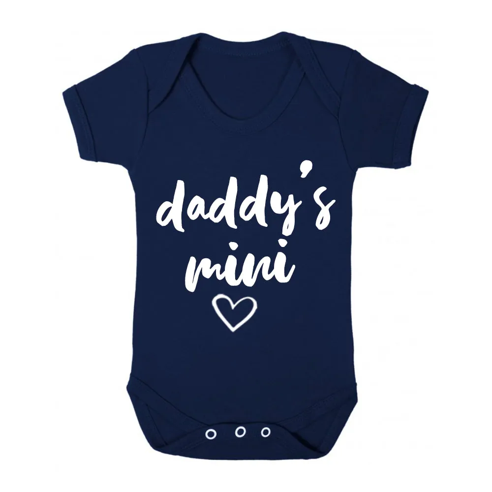 Daddy's Mini Heart Bodysuit