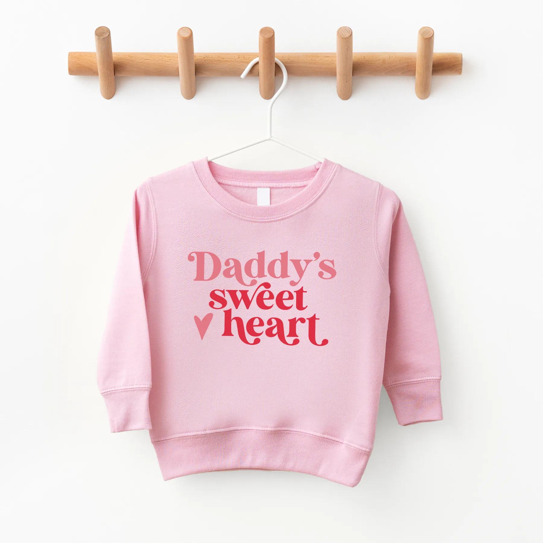 Daddy's Sweet Heart Valentines Sweatshirt girls skirts clearance