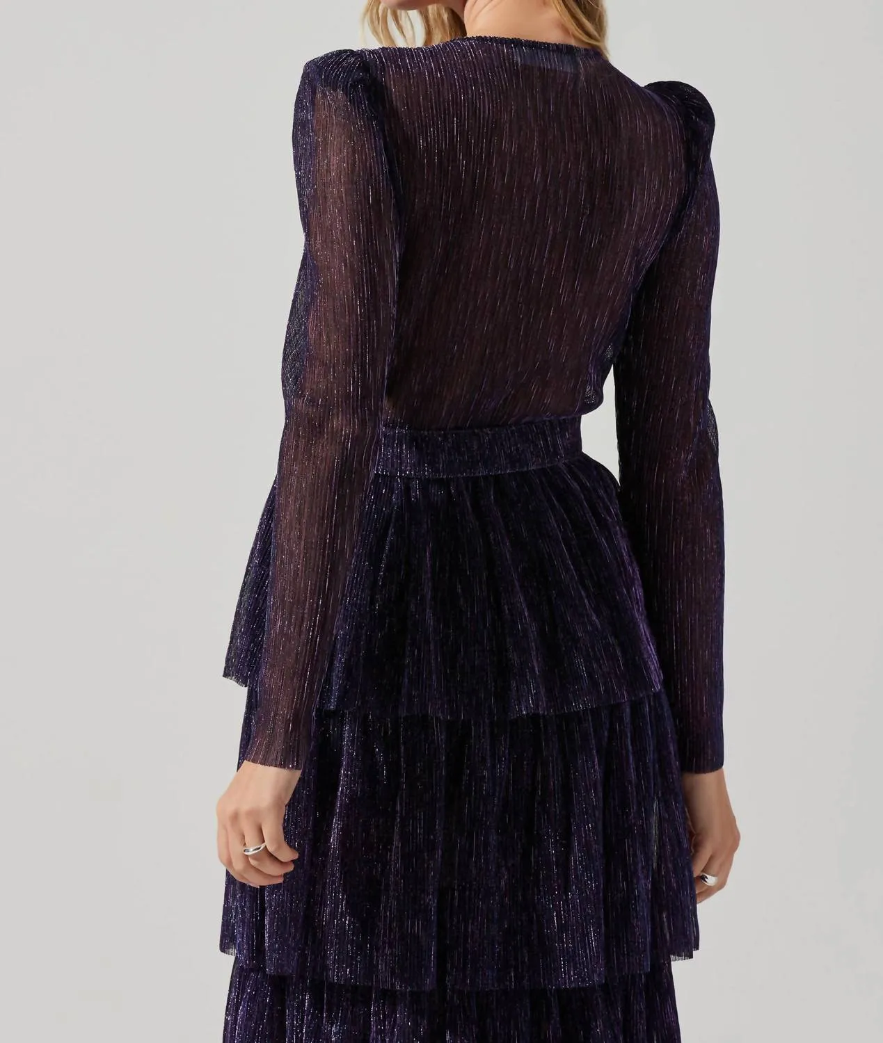 Danielle Maxi Dress In Purple