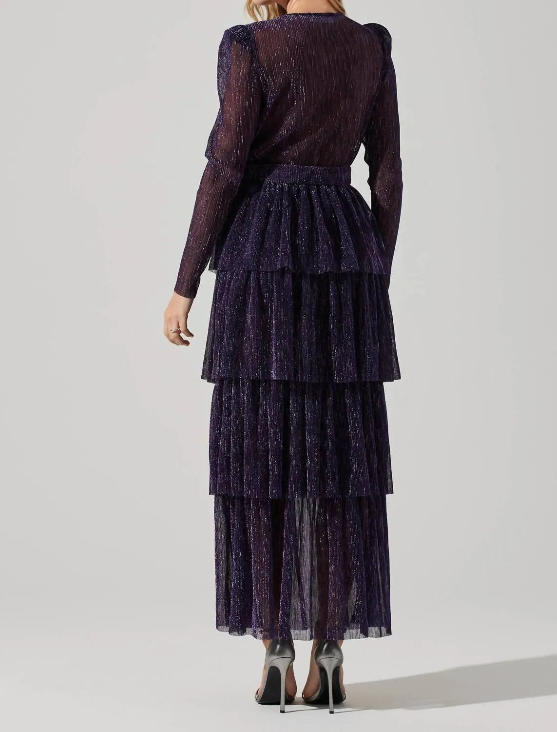 Danielle Maxi Dress In Purple