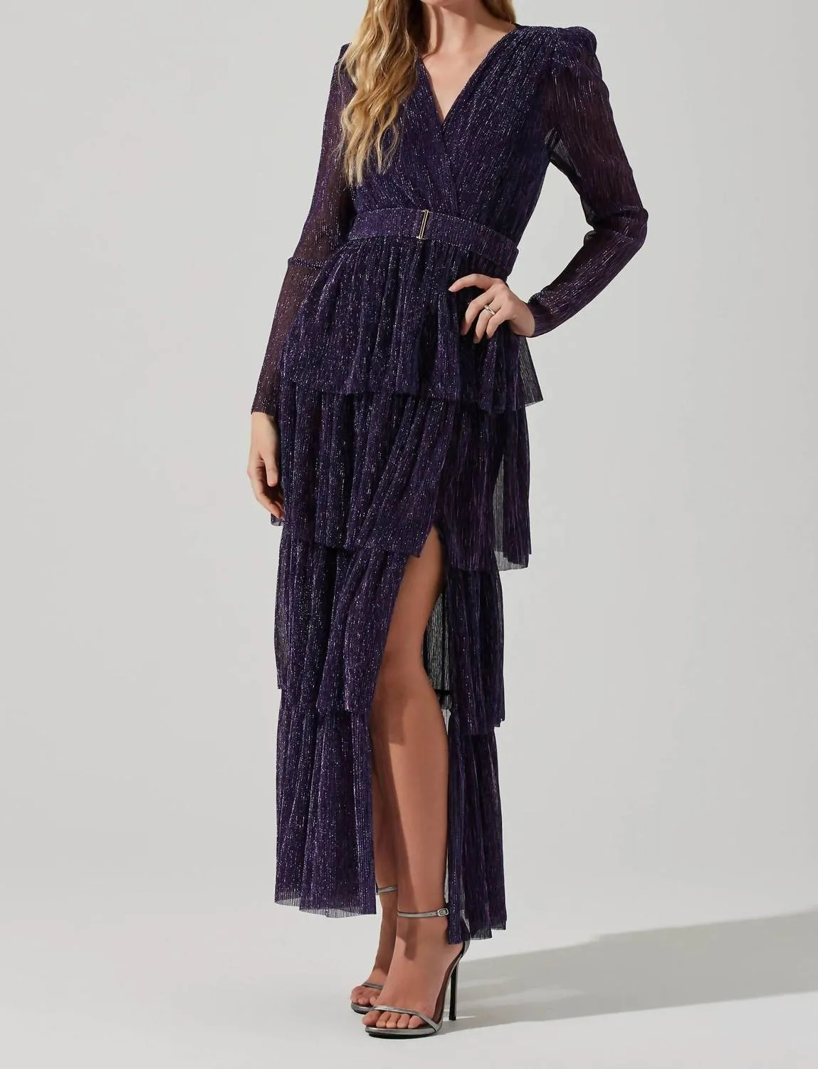 Danielle Maxi Dress In Purple