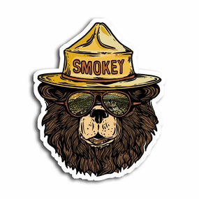 Affordable Price For Deal On 66%Off Cheap Wild Tribute Smokey the Groovy Bear Sticker ,70-85%OFF Discount at our online store, up to 80% off and free shipping worldwide, 100% quality.