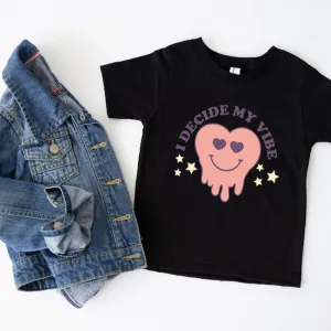 Decide My Vibe Kids T-Shirt girls pajamas promo