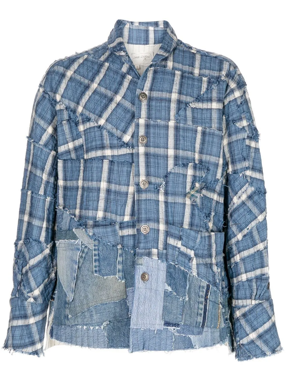 Deconstructed Denim Jacket winter jackets clearance