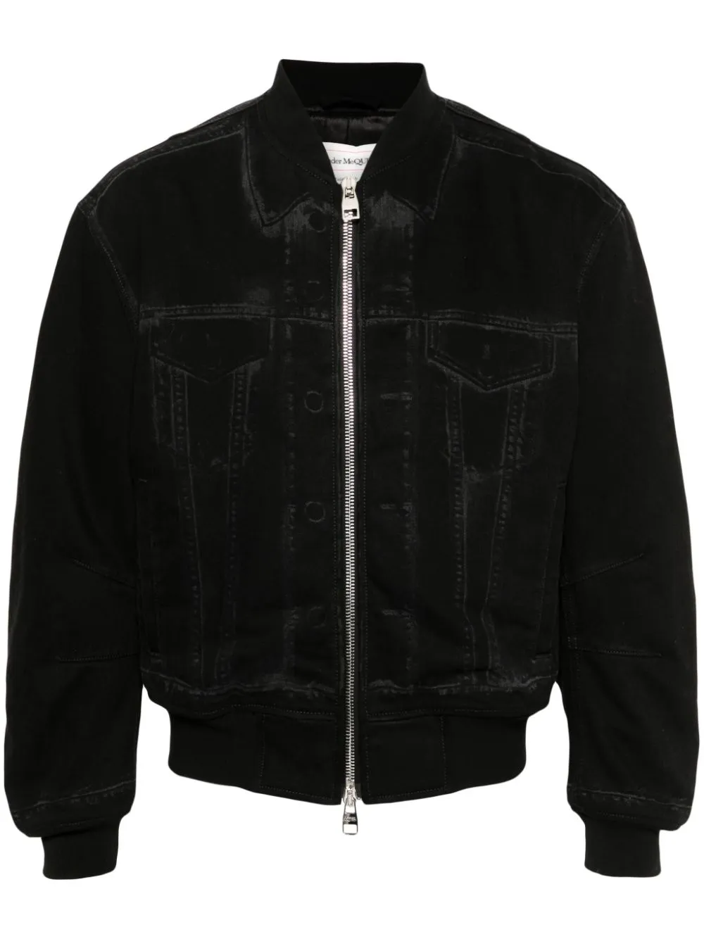 Denim Bomber Jacket winter jackets clearance