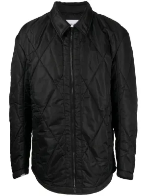 Diamond-Quilted Jacket winter jackets clearance
