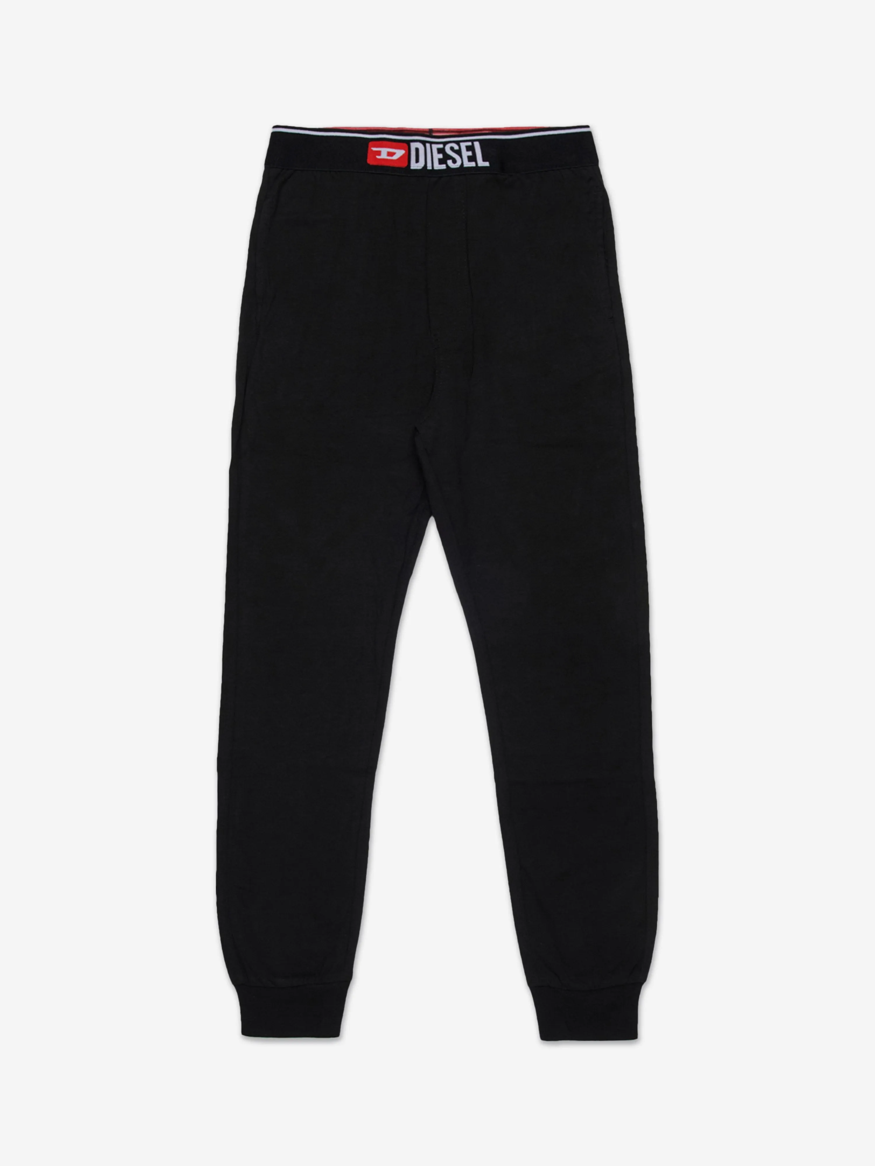 Diesel Boys Logo Pyjama-Set in Schwarz