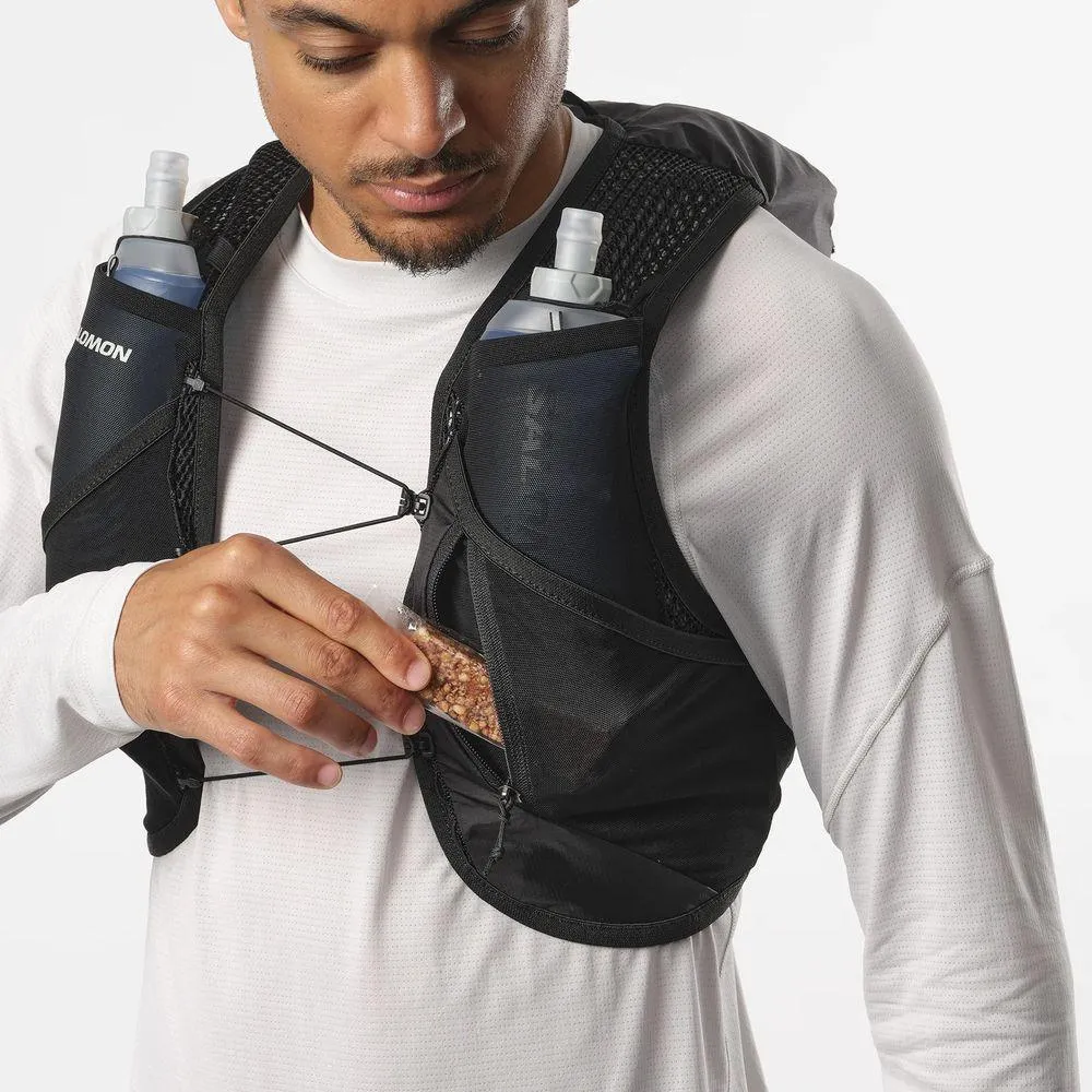 Orders our clearance Salomon ACTIVE SKIN 8 Unisex Running Hydration Vest (with flasks included) online sale up to 74% off, welcome to our professional online store.