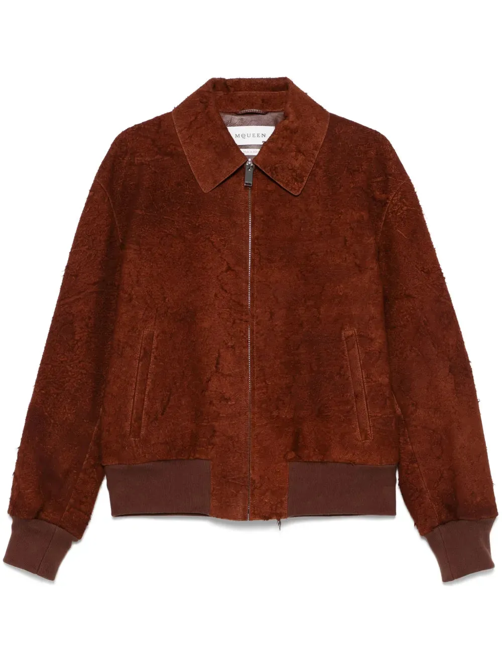Distressed Suede Jacket winter jackets clearance