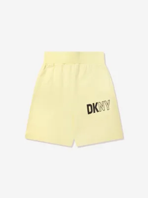 DKNY Kids Logo Bermuda-Shorts in Rosa