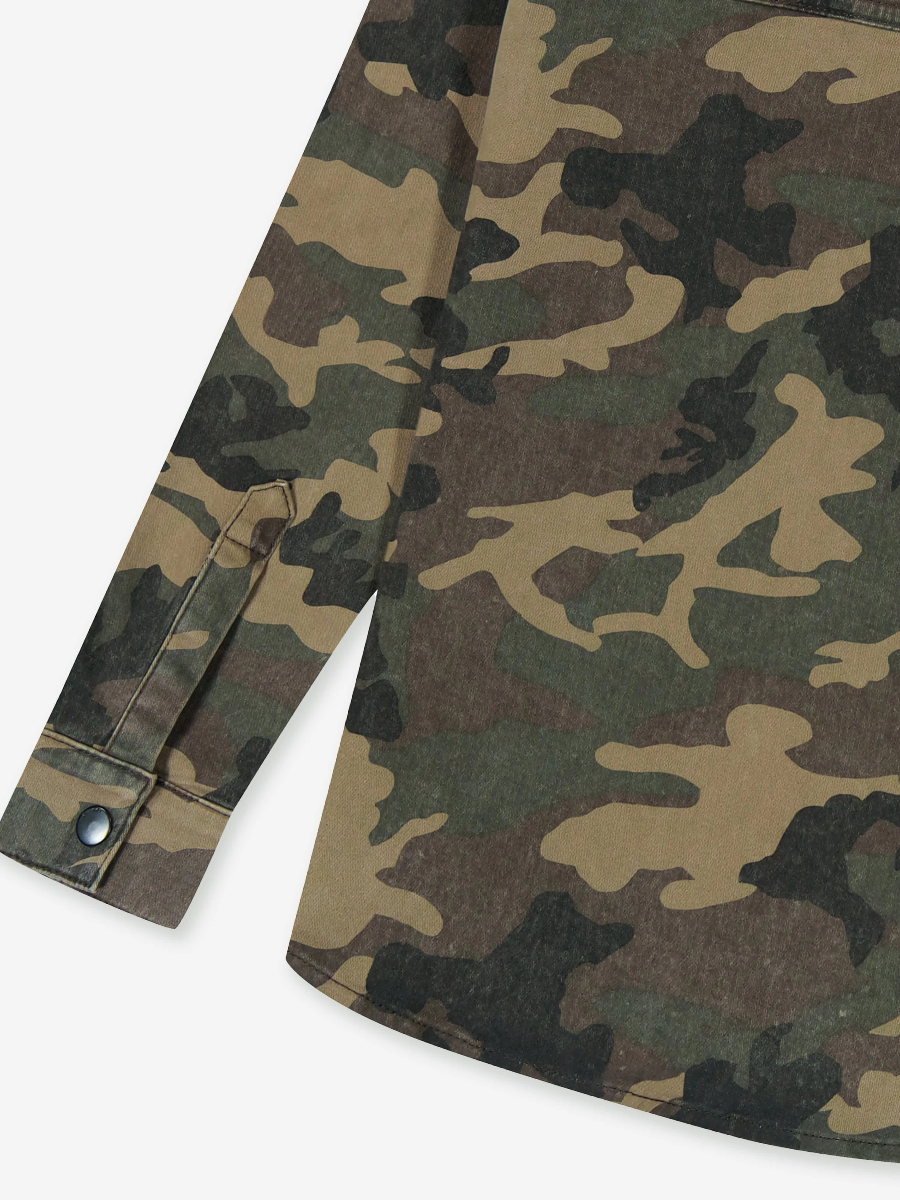DL1961 Kinder Ash Camouflage Hemd in Braun