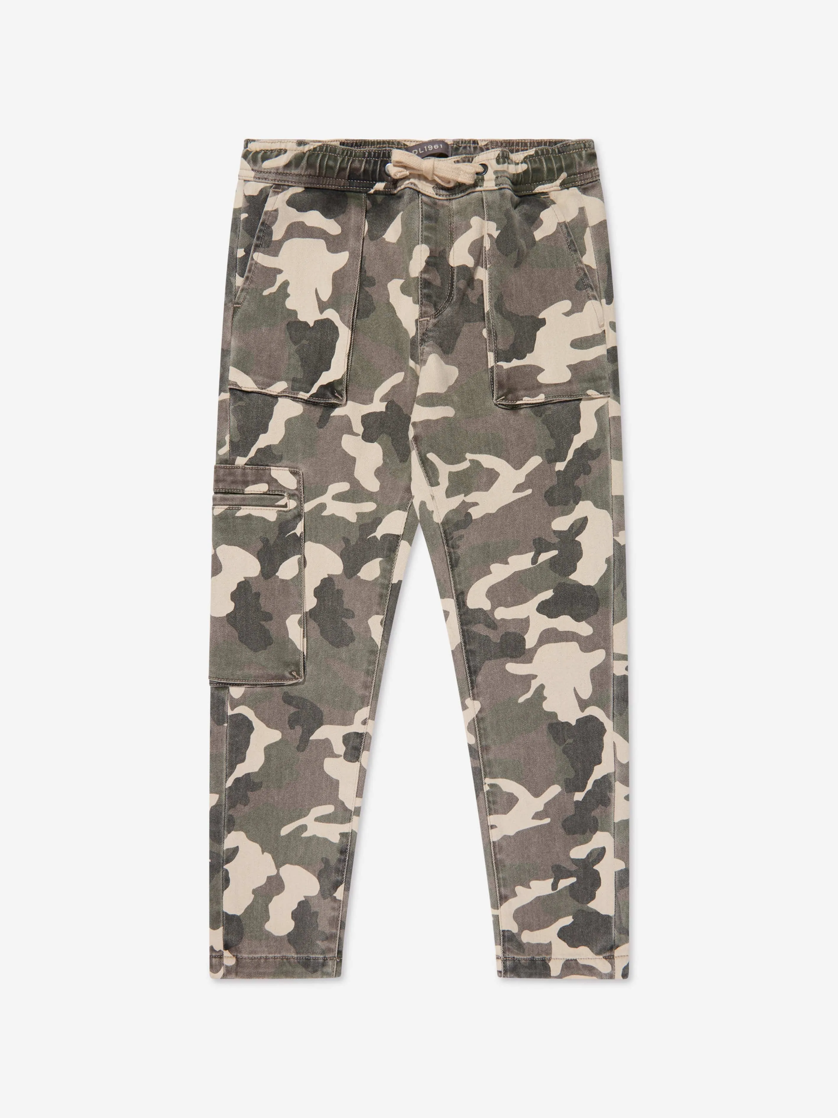 DL1961 Kids Jackson Camouflage Joggerhose in Grün