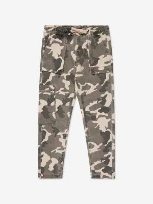 DL1961 Kids Jackson Camouflage Joggerhose in Grün