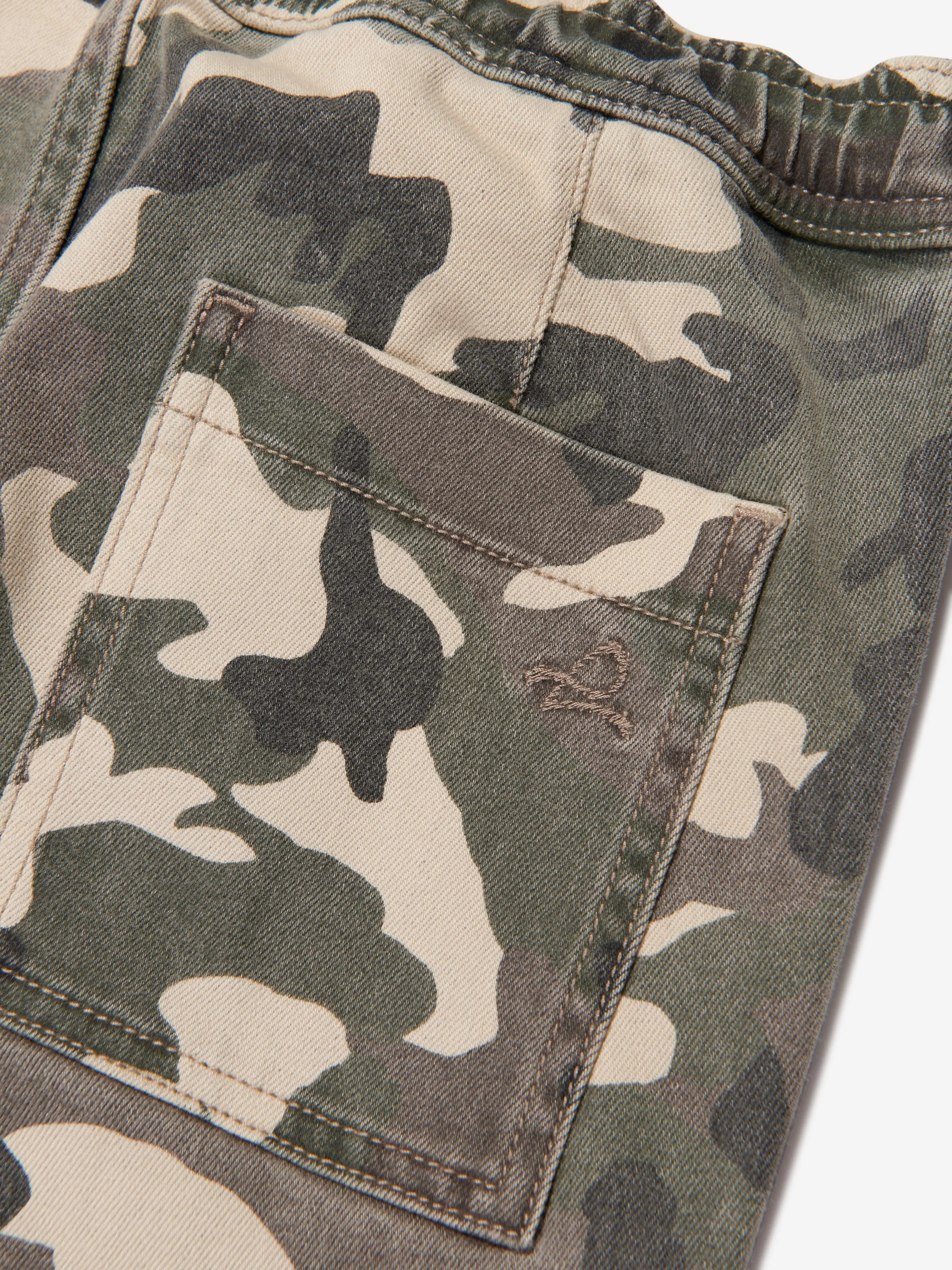 DL1961 Kids Jackson Camouflage Joggerhose in Grün