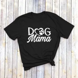 Dog Mama T-Shirt (MRK X) mum blouses clearance