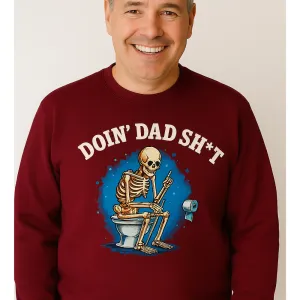 Doin' Dad Stuff Sweatshirt dad bod shirts discount