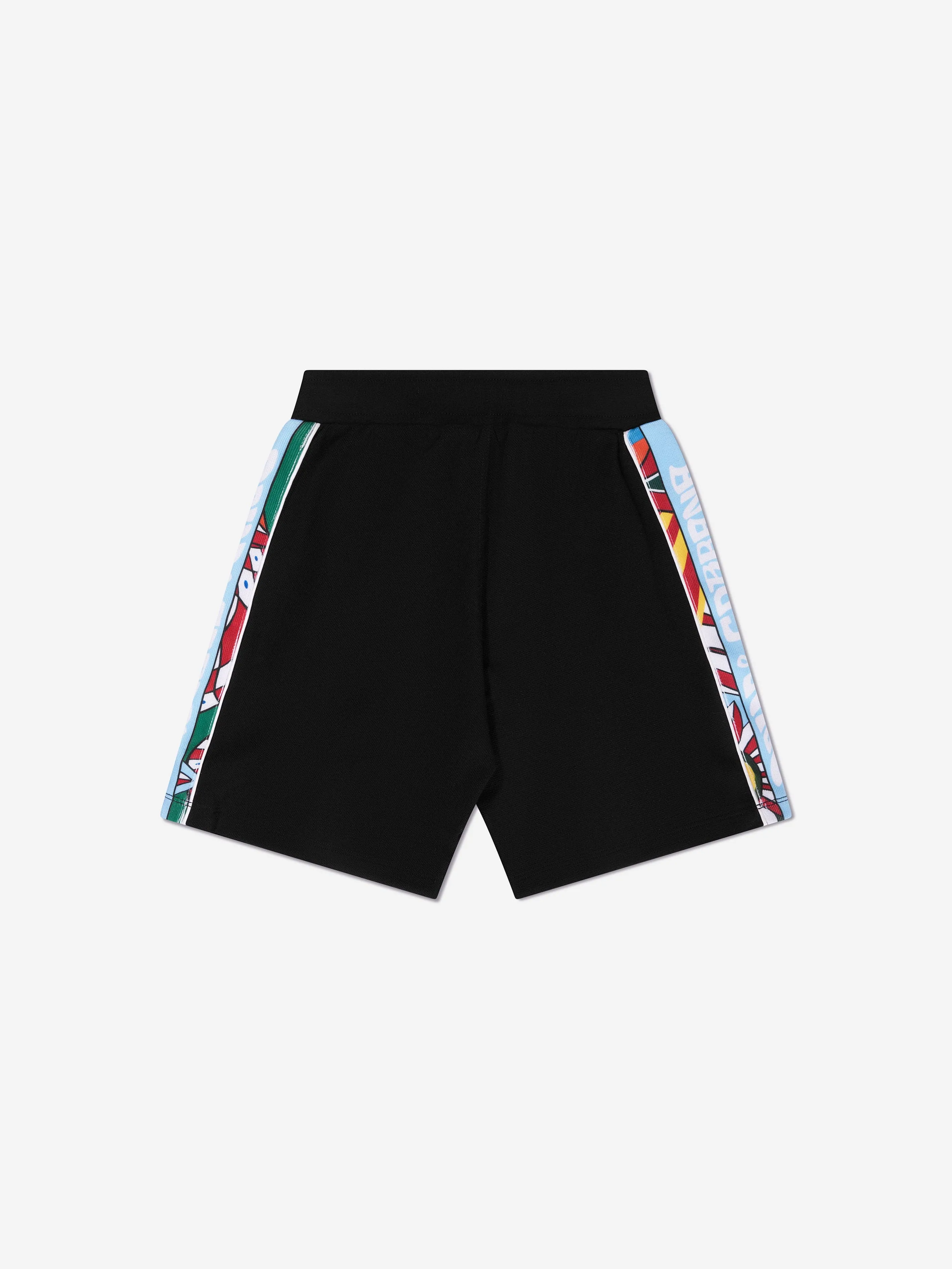 Dolce & Gabbana Jungen Bermuda-Shorts in Schwarz