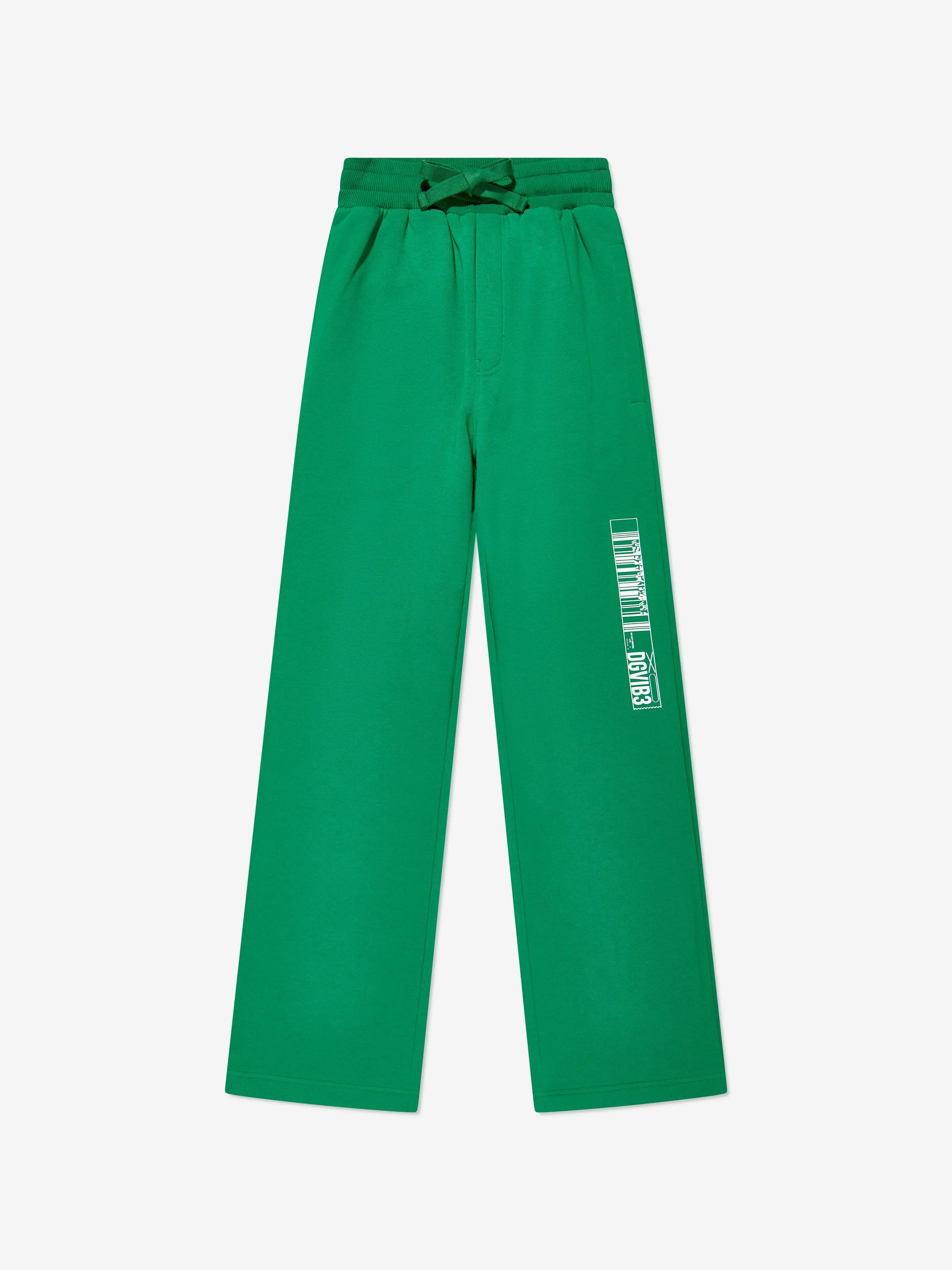 Dolce & Gabbana Boys DG Vibe Joggerhose in Grün
