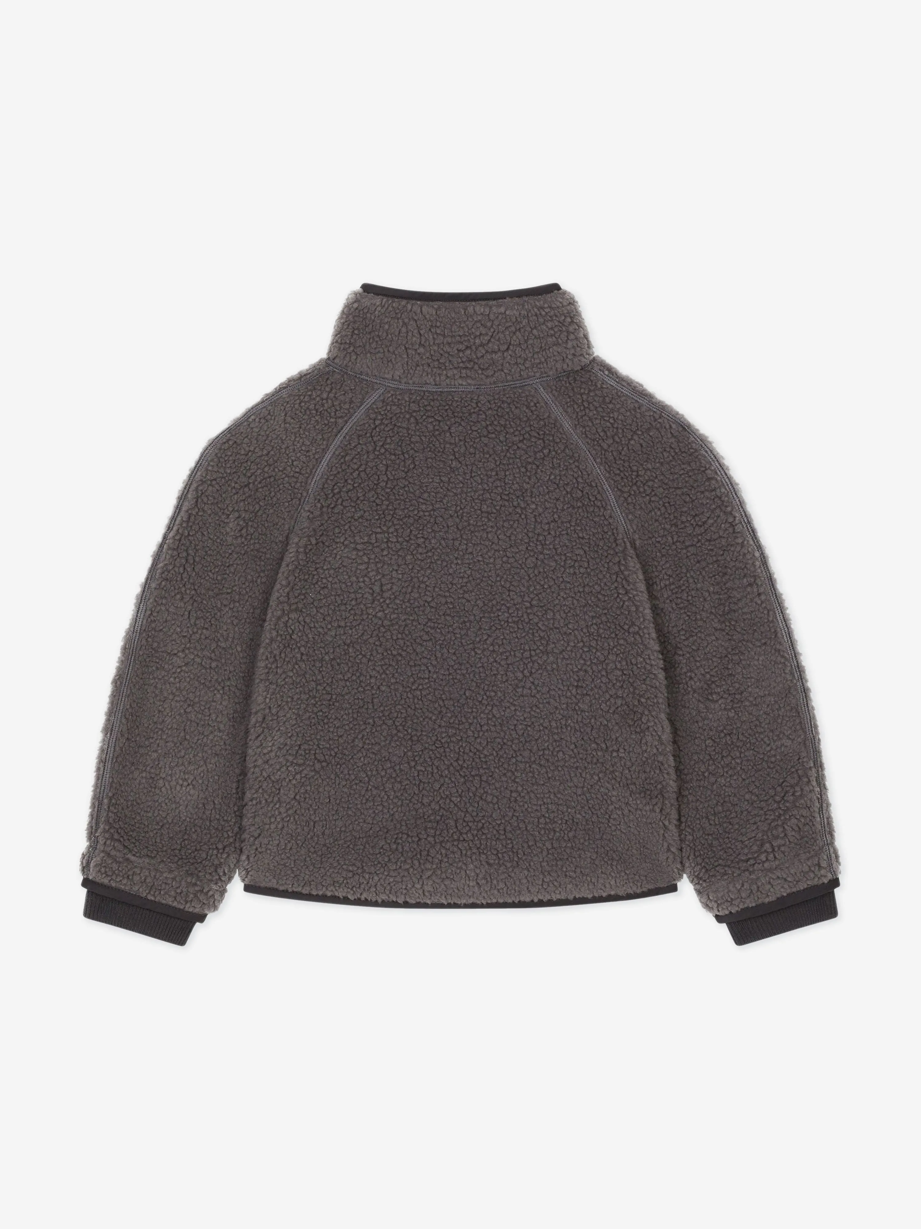 Dolce & Gabbana Jungen Kunstpelz-Jacke in Grau
