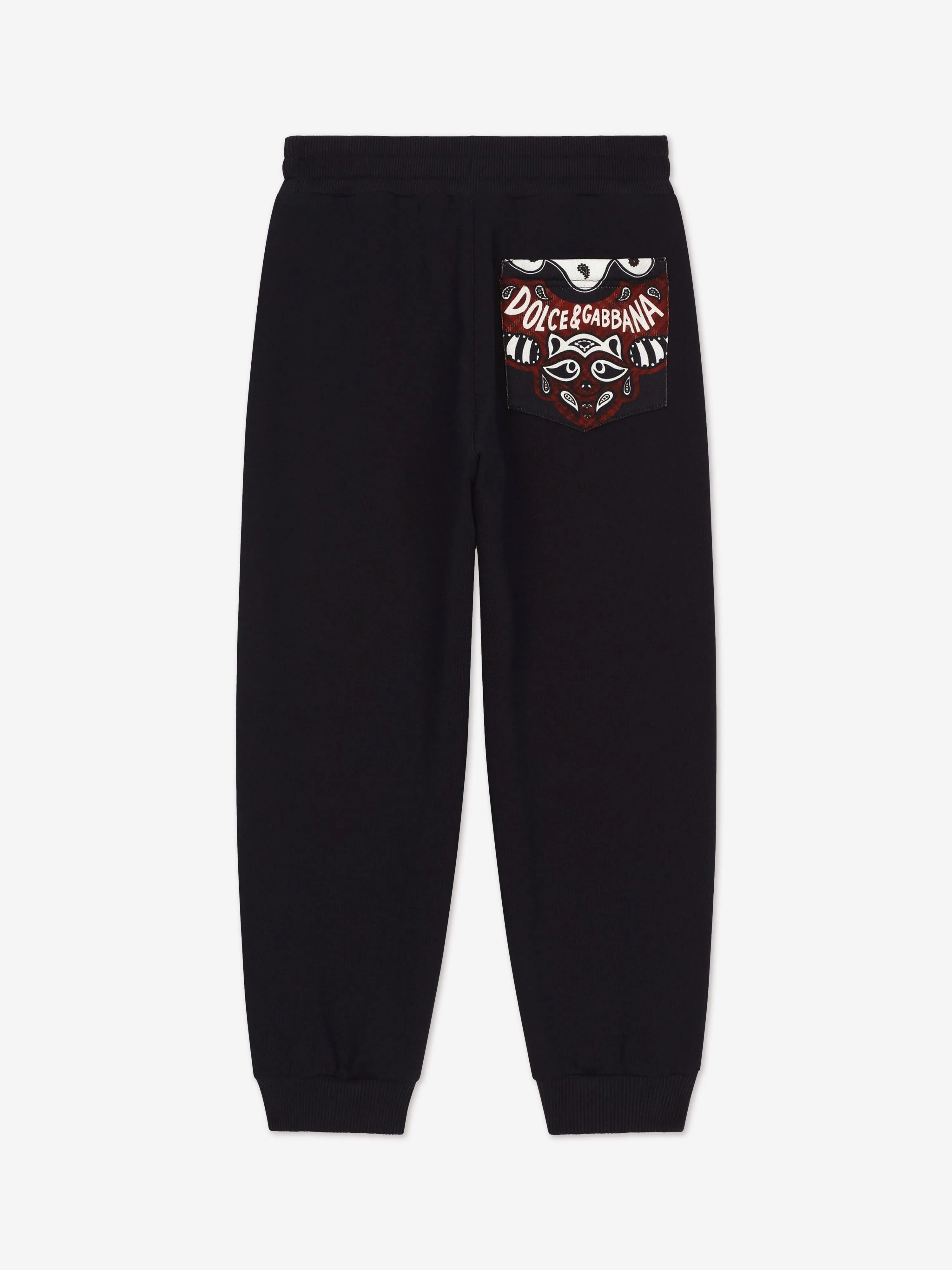 Dolce & Gabbana Jogginghose für Jungen mit Logo in Marineblau