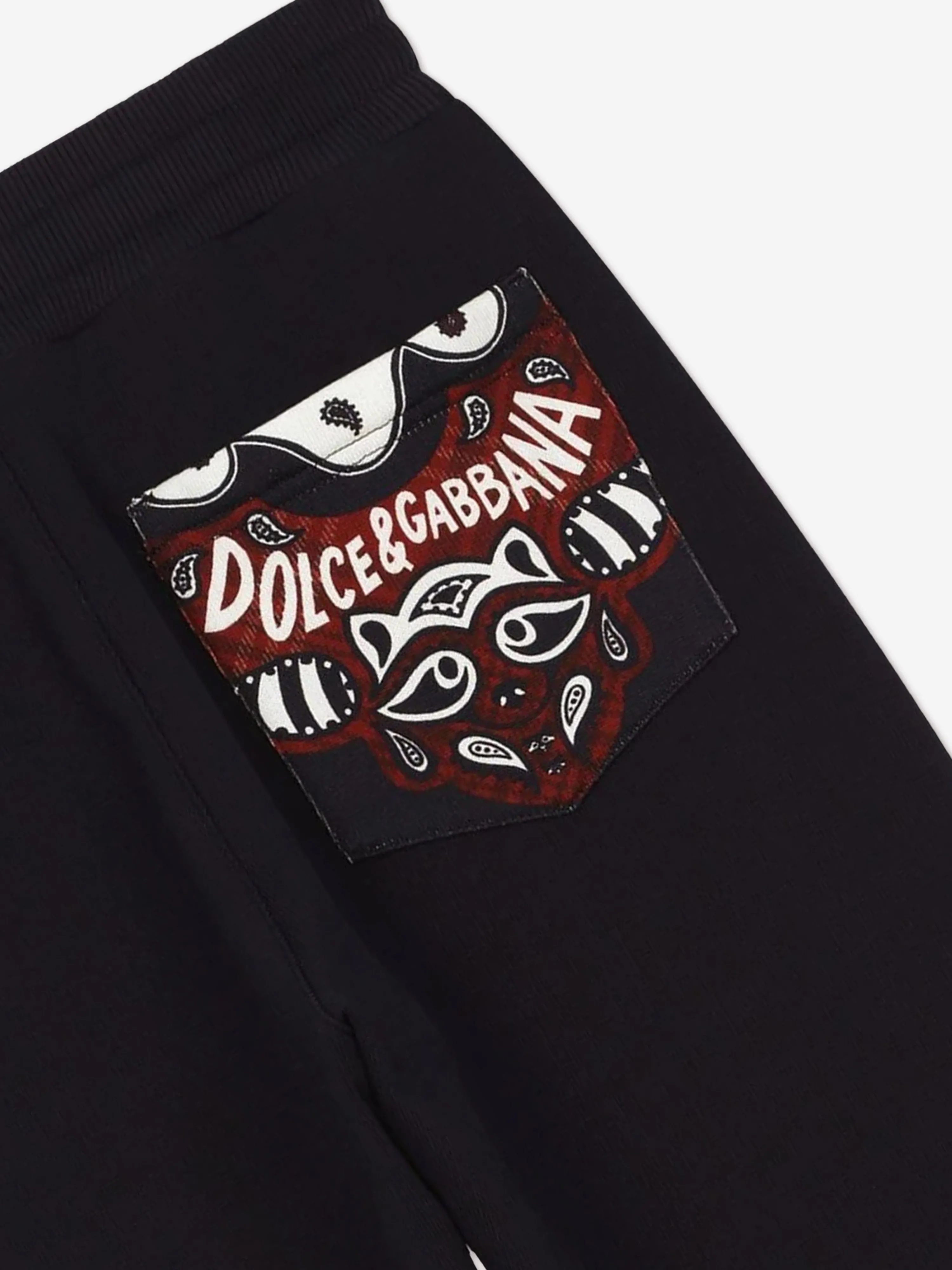 Dolce & Gabbana Jogginghose für Jungen mit Logo in Marineblau