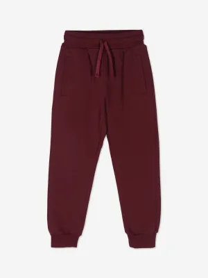 Dolce & Gabbana Jogginghose für Jungen mit Logo in Rot