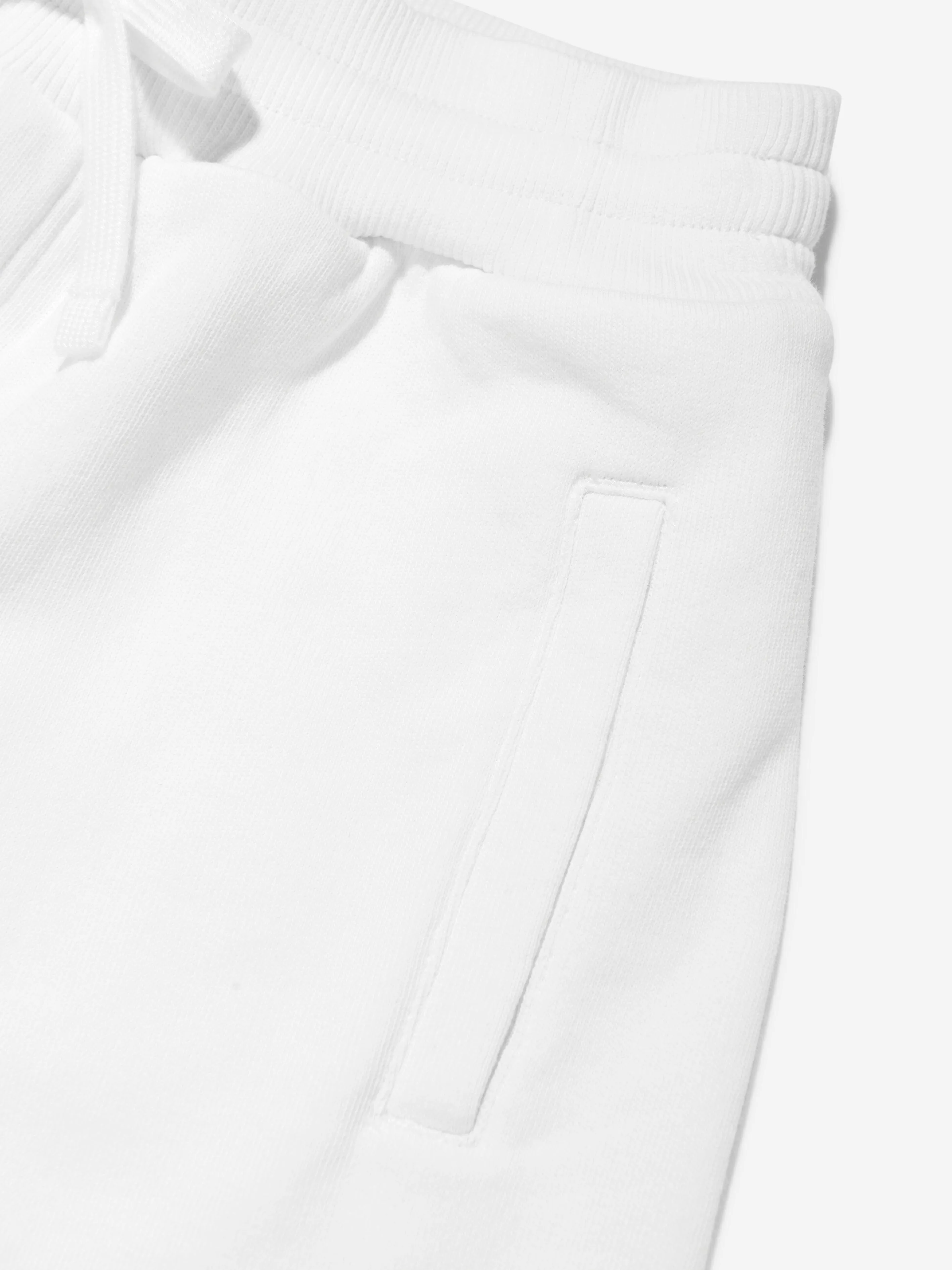 Dolce & Gabbana Jungen Milano Bermuda-Shorts in Weiß