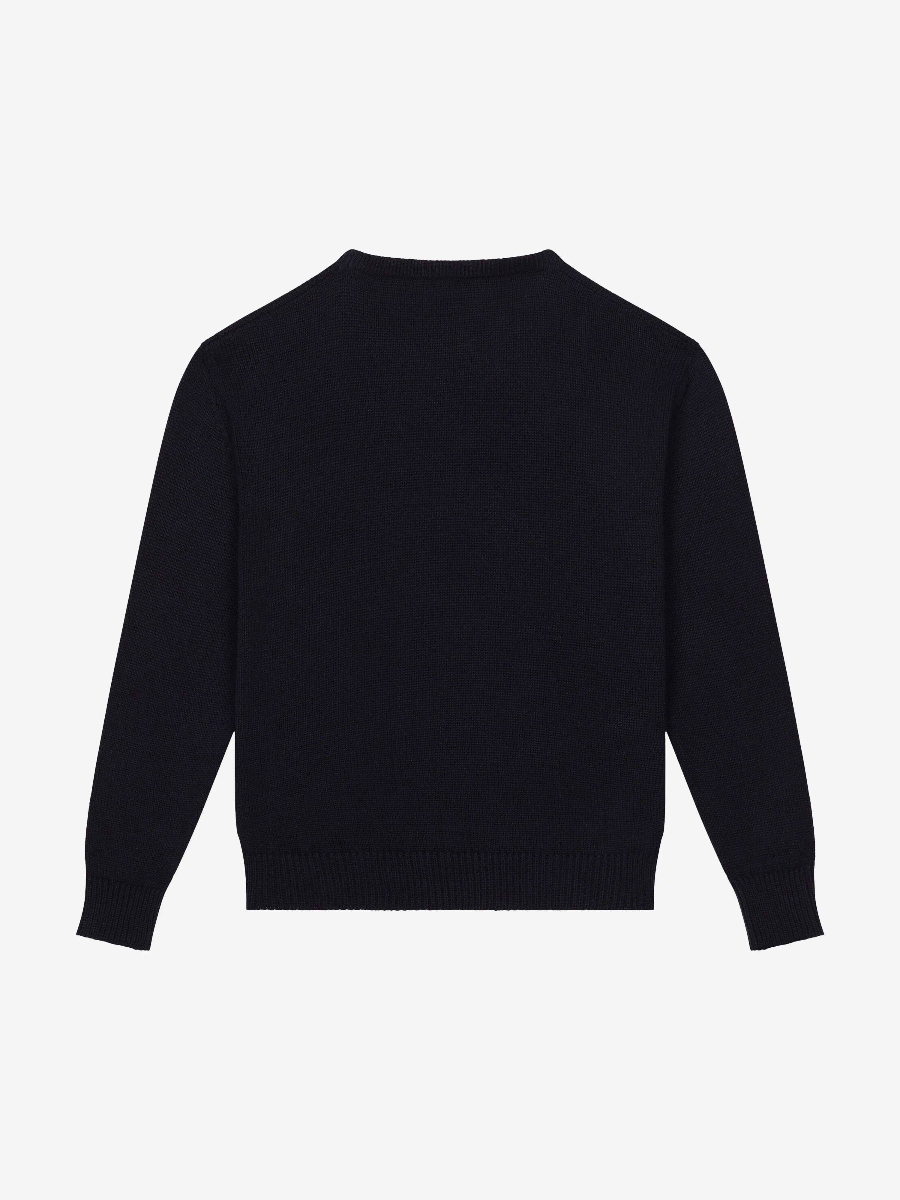 Dolce & Gabbana Boys Milano Logo Sweatshirt in Marineblau