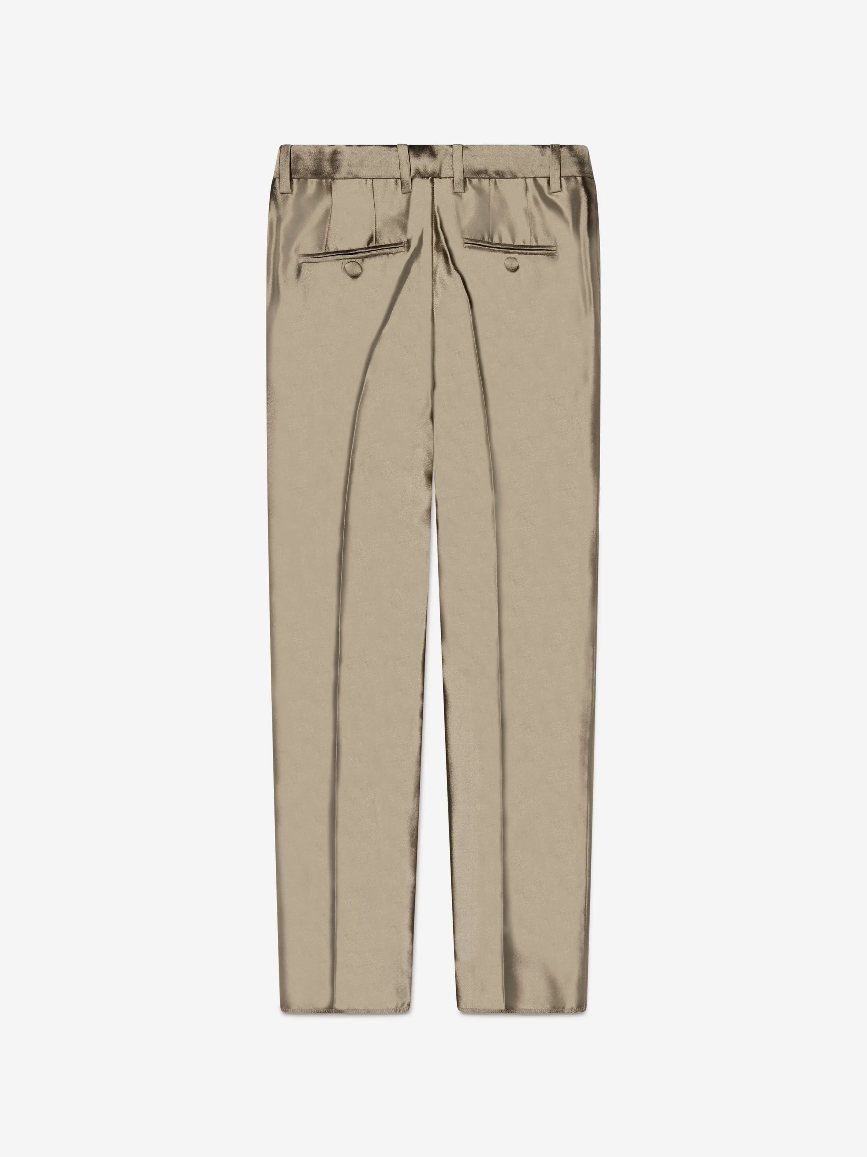 Dolce & Gabbana Jungen Seidenhose in Gold