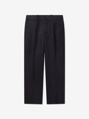 Dolce & Gabbana Jungen Slim Fit Hose in Marineblau