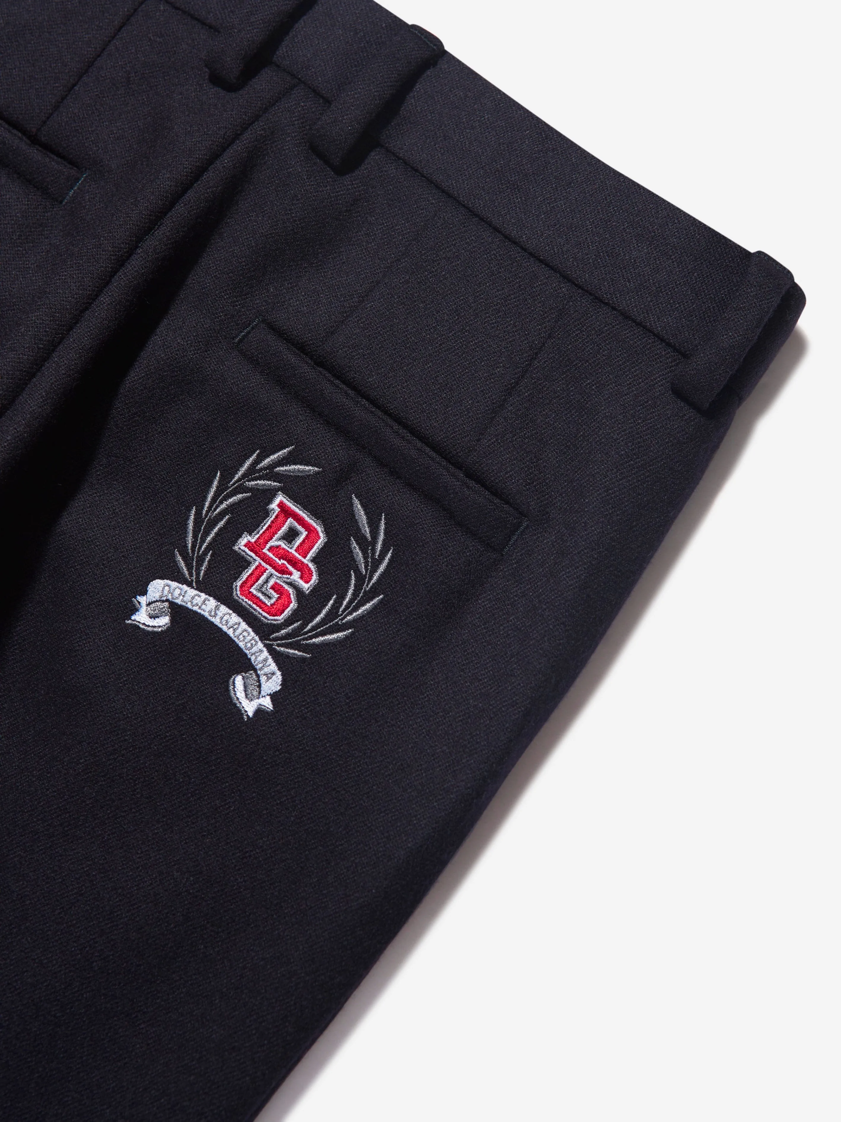 Dolce & Gabbana Jungen Slim Fit Hose in Marineblau