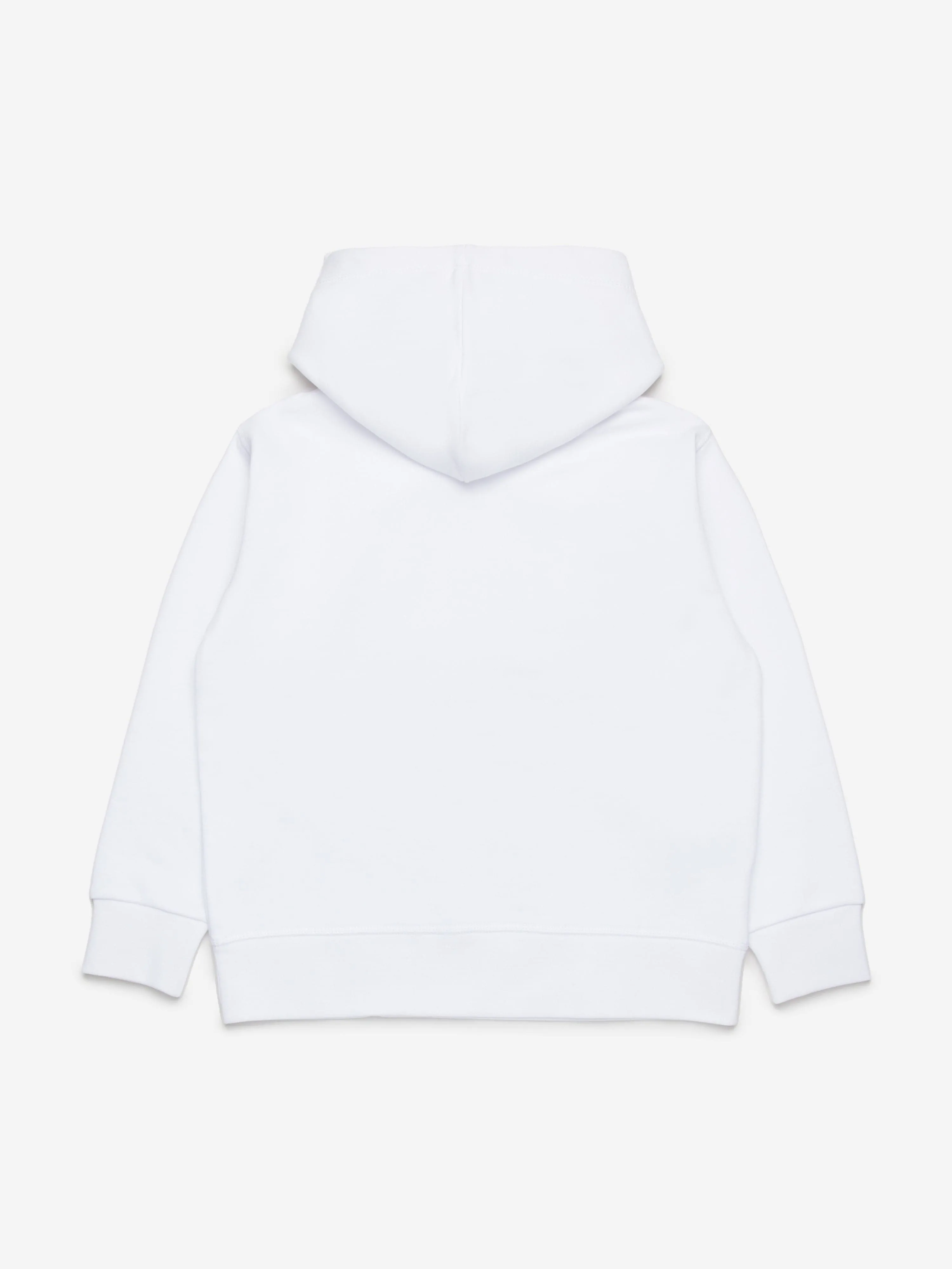 Dsquared2 Kids Logo Hoodie in Weiß