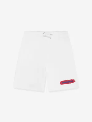 Dsquared2 Kids Logo Shorts in Weiß