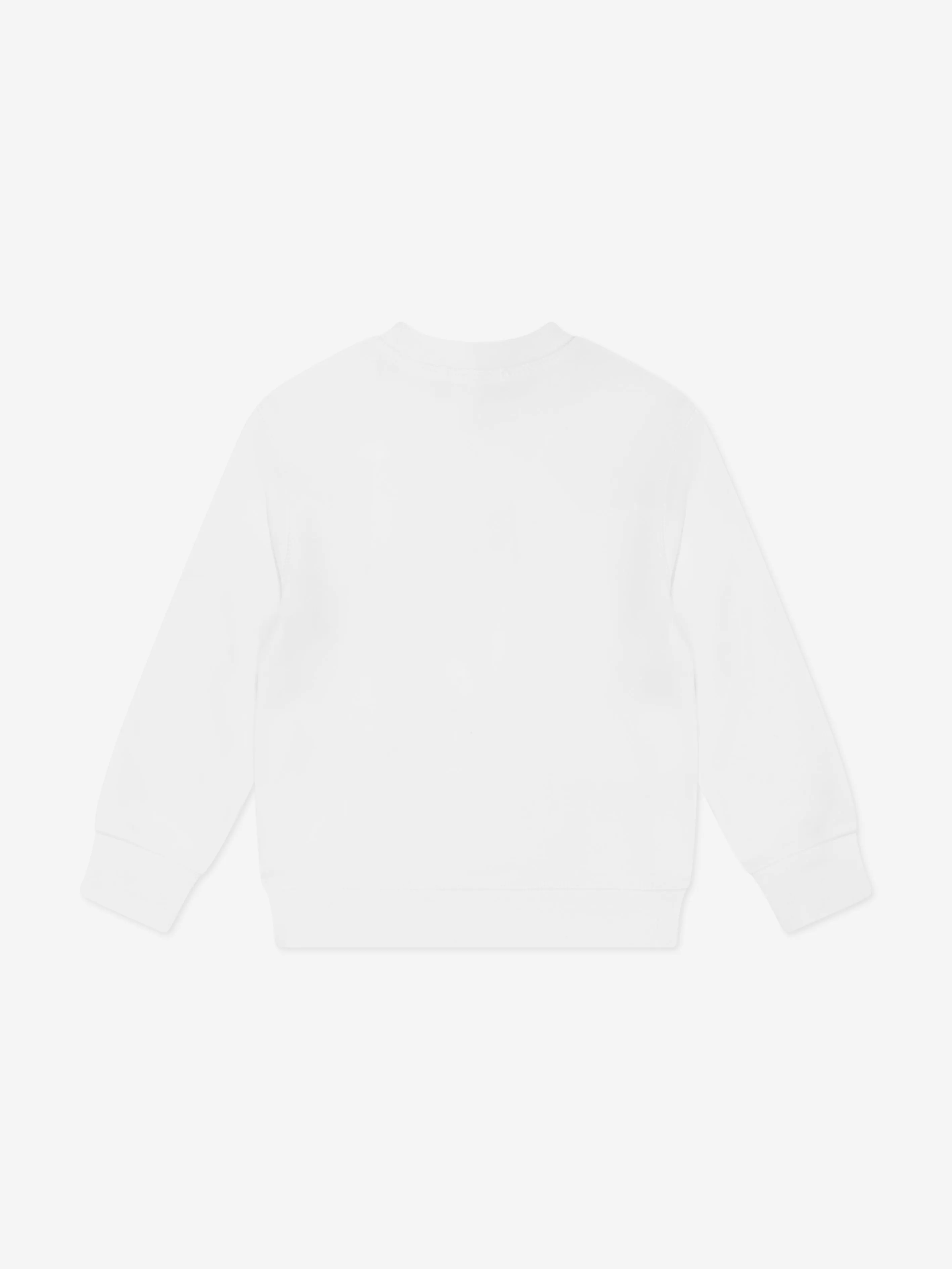 Dsquared2 Kids Logo Sweatshirt in Weiß