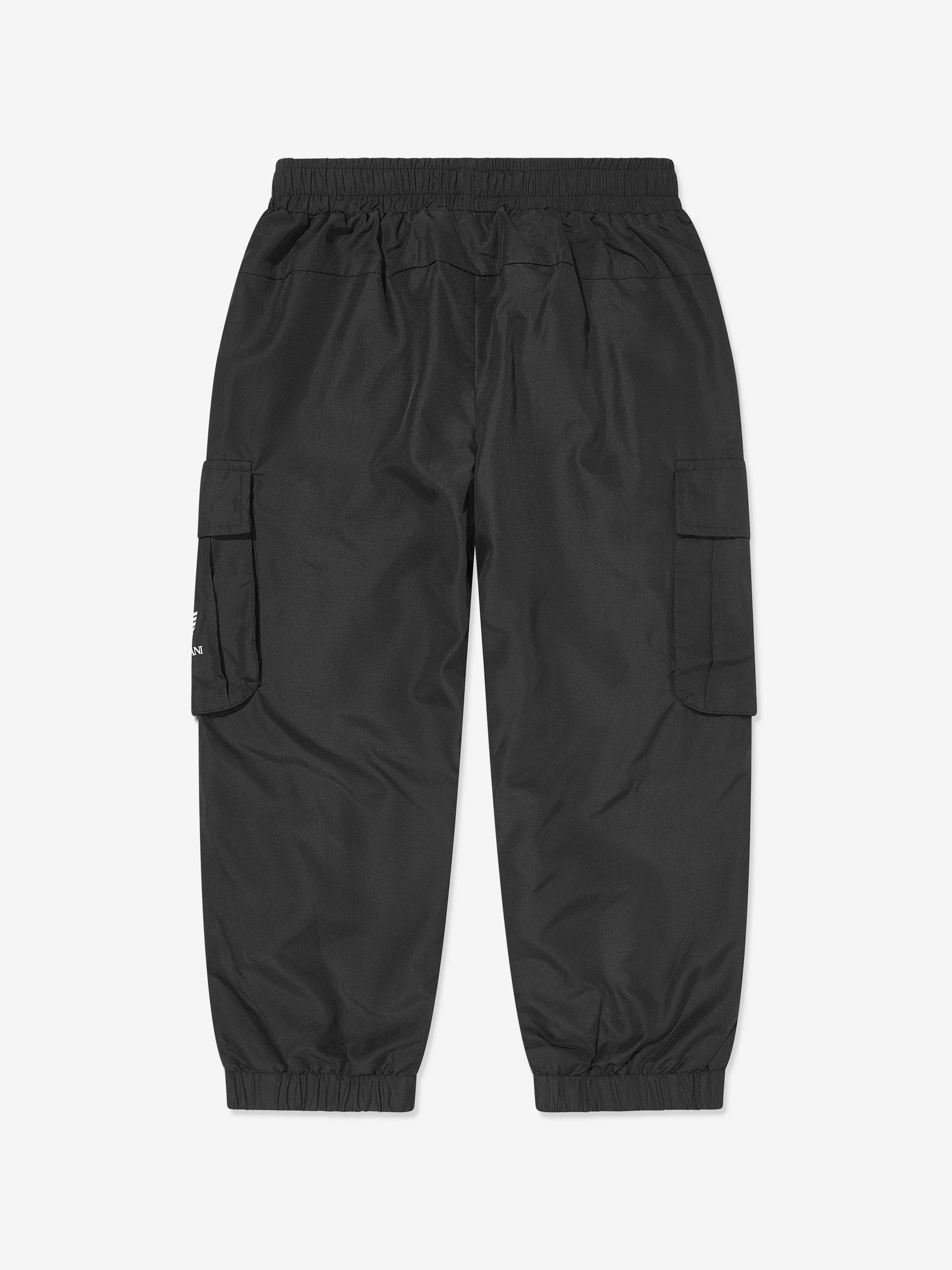 EA7 Emporio Armani Jungen Cargo-Hose in Schwarz