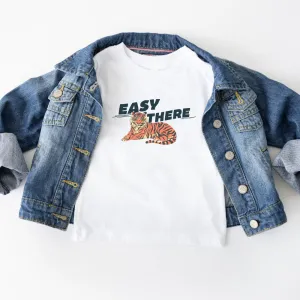 Easy There Tiger Kids T-shirt boys apparel promo code