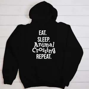 Eat Sleep Crossing Repeat Hoodie boys apparel promo code