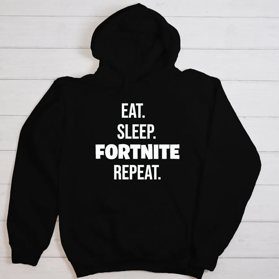 Eat Sleep Gaming Repeat Hoodie boys apparel promo code
