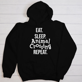 Eat Sleep Crossing Repeat Hoodie girls jeans best deals