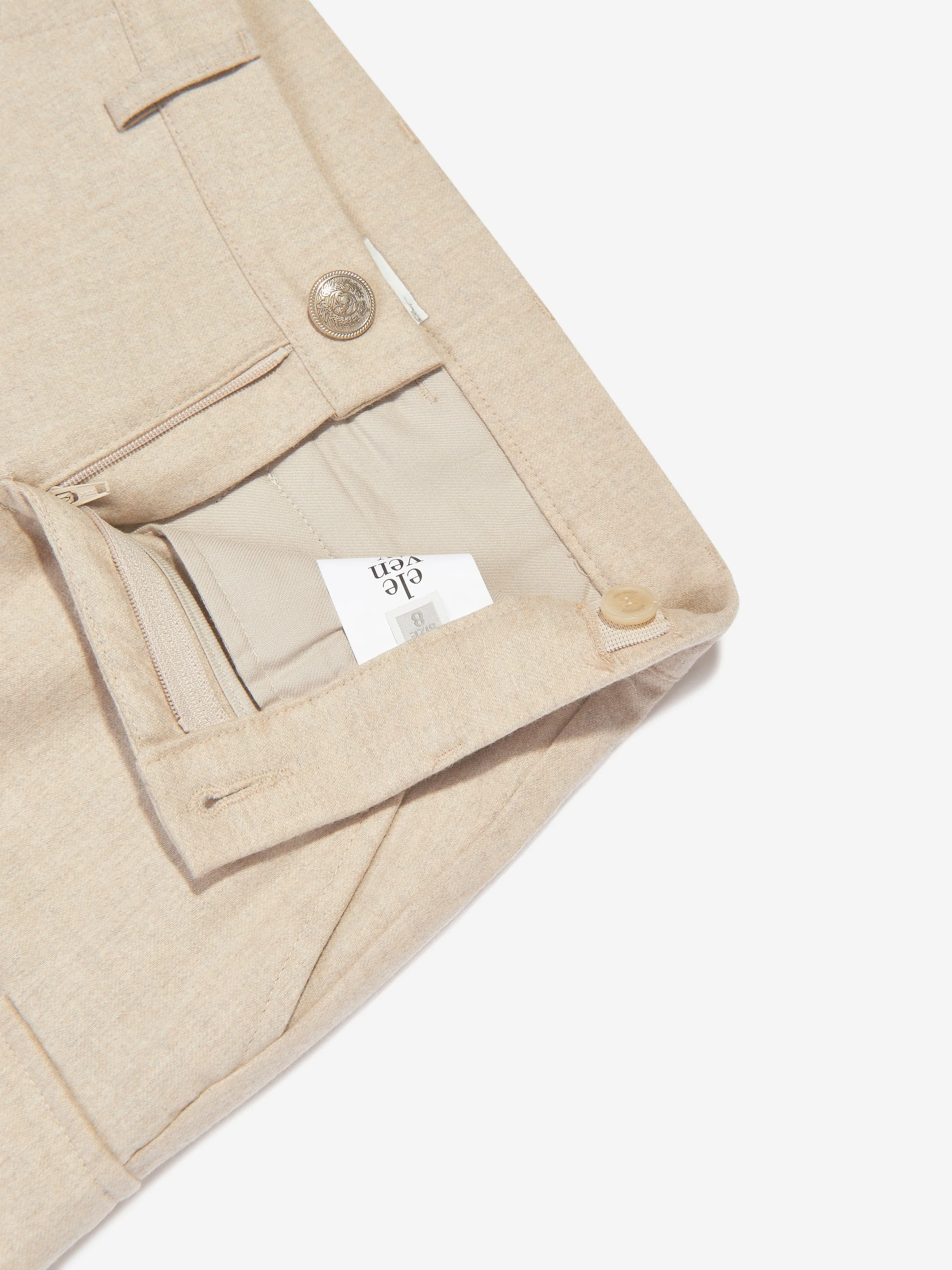 Eleventy Boys Cargo-Hosen in Beige